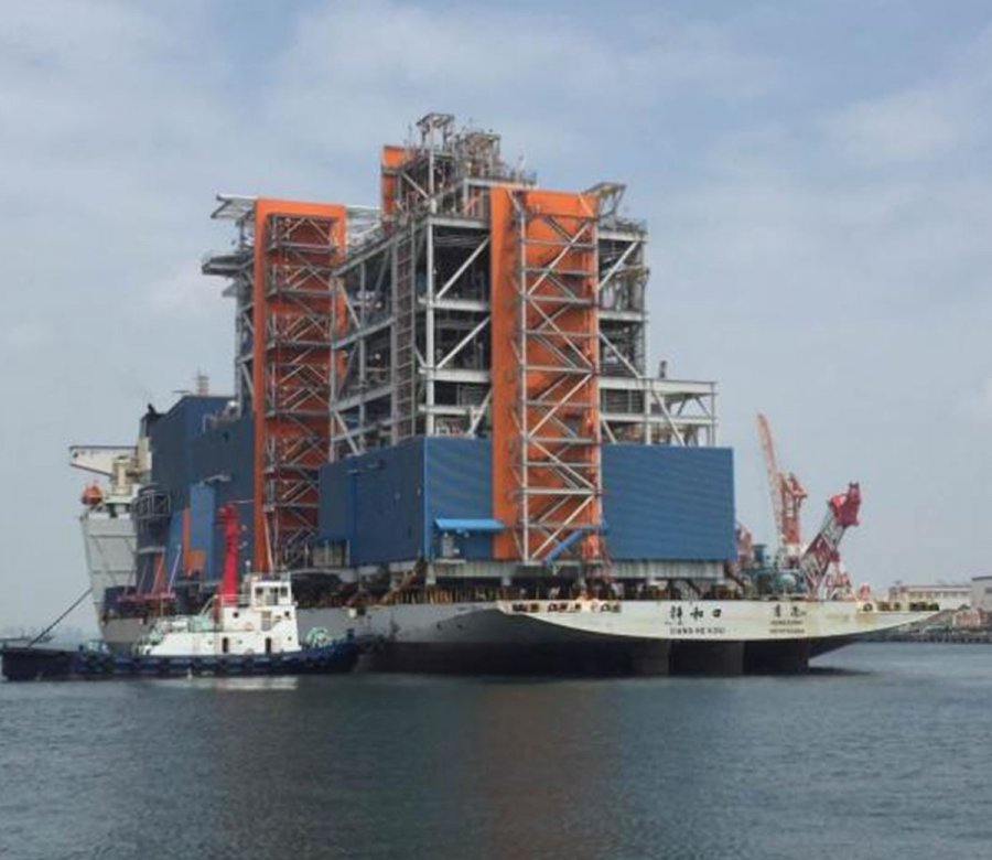 俄罗斯YAMAL LNG 模块建造间隙灌浆 指定使用Sika 52STP环氧灌浆 